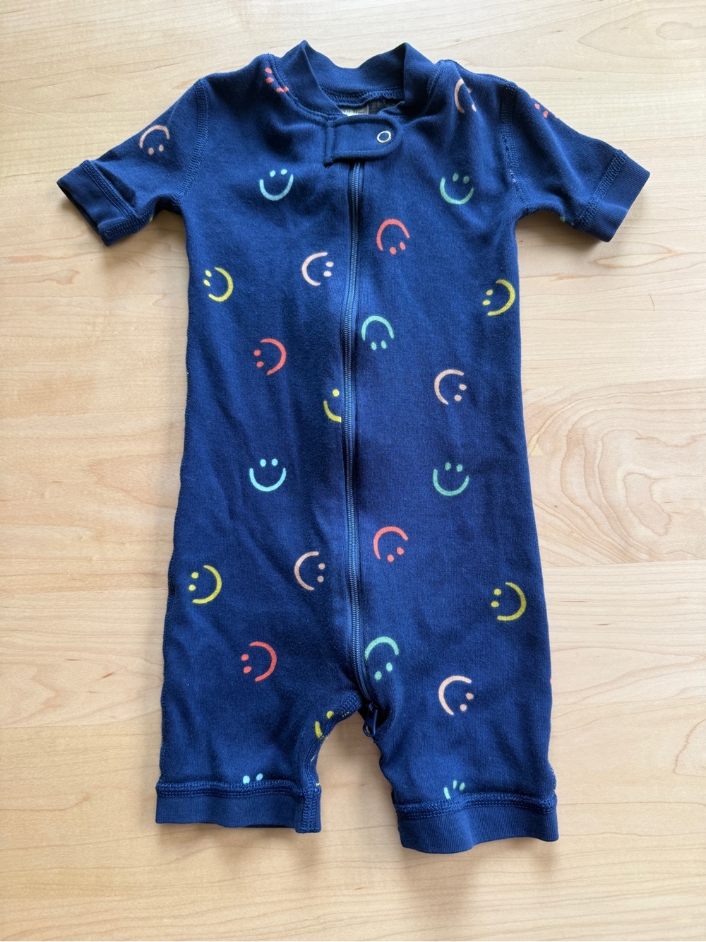 Hanna Anderson Smiley Short Sleeper Size 18-24m